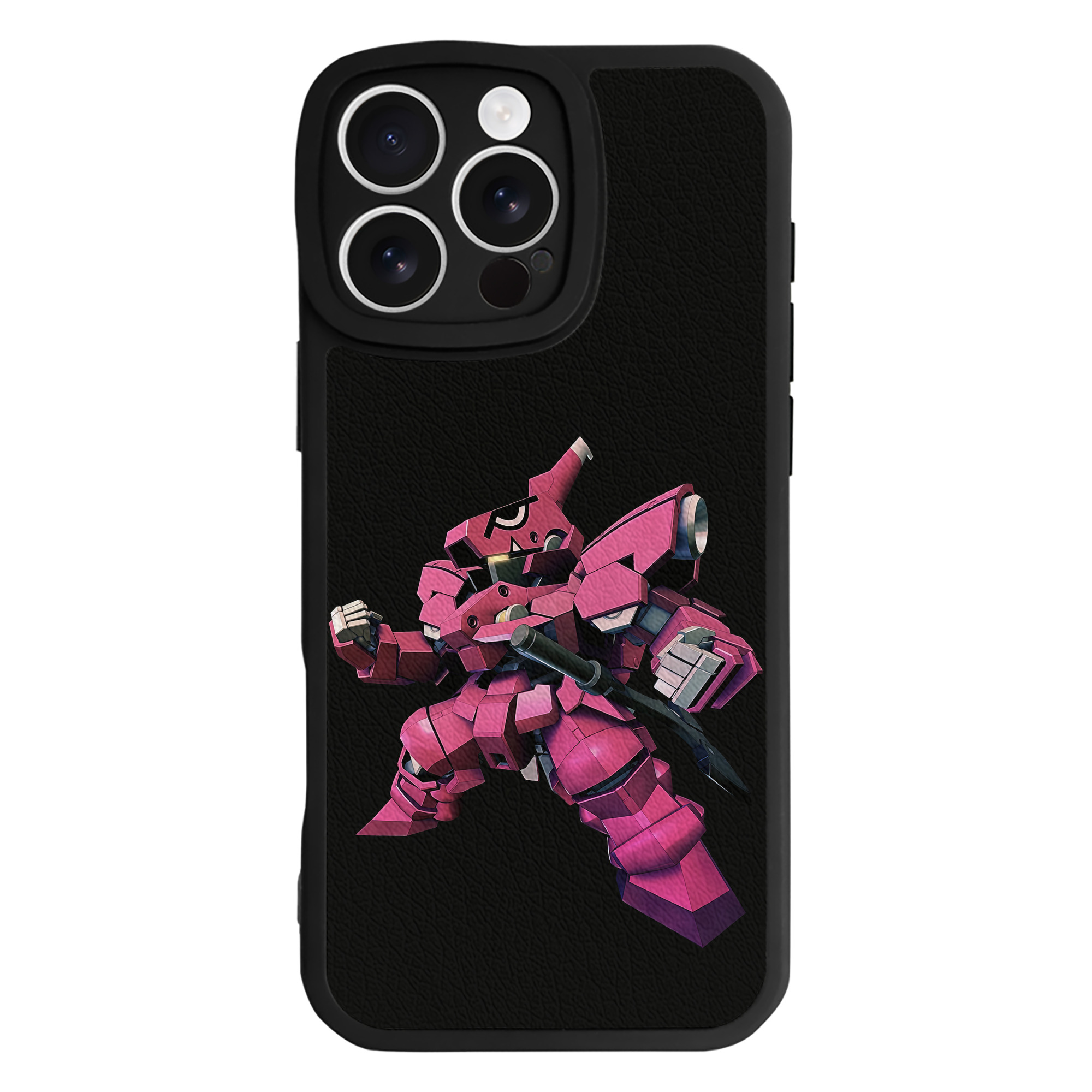 （画像用） 機動戦士ガンダム Mobile Suit Gundam 【iPhone 16シリーズ対応】シリコンスマホケース（レザー調） 材質：シリコン